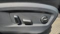 View of control buttons for electric seat adjustment