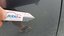 Left mudguard