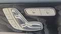 View of control buttons for electric seat adjustment
