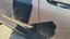 Traces of impact on door edge back right
