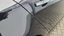 Traces of impact on door edge back right