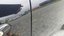 Traces of impact on door edge back left