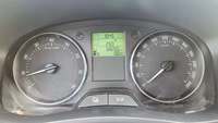View of instrument panel