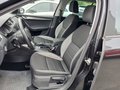 View of front seats