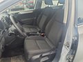 View of front seats