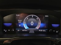 View of instrument panel