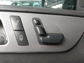 View of control buttons for electric seat adjustment