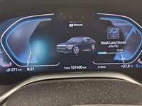 View of instrument panel