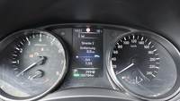 View of instrument panel