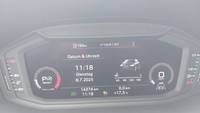 View of instrument panel
