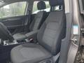 View of front seats