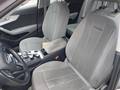 View of front seats