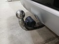 View of trailer tow-bar hitch