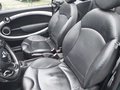 View of front seats