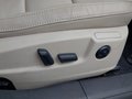 View of control buttons for electric seat adjustment