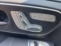 View of control buttons for electric seat adjustment