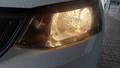 Left view of headlights