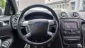 View of steering wheel
