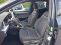 View of front seats