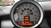 View of instrument panel