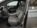 View of front seats