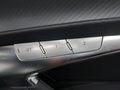 View of control buttons for electric seat adjustment