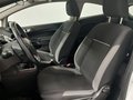View of front seats