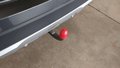 View of trailer tow-bar hitch