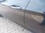 Traces of impact on door edge front left