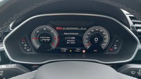 View of instrument panel
