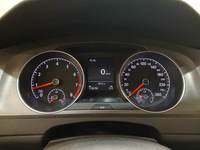 View of instrument panel