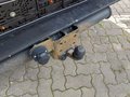 View of trailer tow-bar hitch