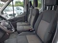 View of front seats