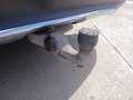 View of trailer tow-bar hitch