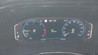 View of instrument panel