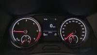 View of instrument panel