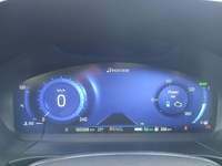View of instrument panel