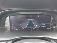 View of instrument panel