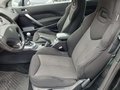 View of front seats