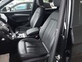 View of front seats