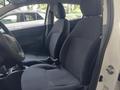 View of front seats