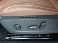 View of control buttons for electric seat adjustment