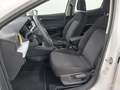 View of front seats