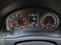 View of instrument panel