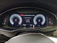 View of instrument panel