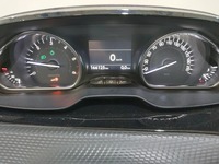 View of instrument panel