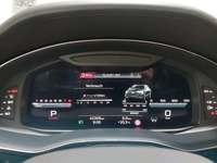 View of instrument panel