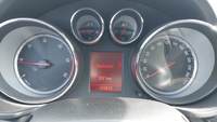 View of instrument panel