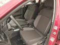 View of front seats