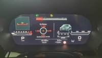 View of instrument panel